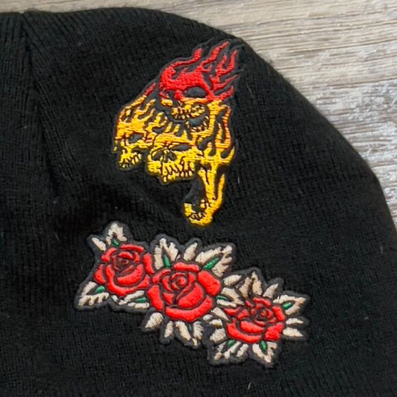 Cookies Highway Black Cuffed Beanie - One Size - Picture 4 of 10